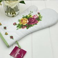 Royal Albert Old Country Roses Oven Glove - Exquisite Homewares 