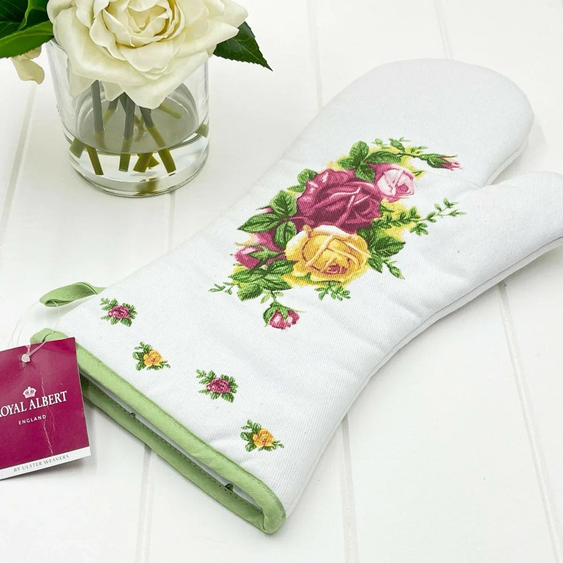 Royal Albert Old Country Roses Oven Glove - Exquisite Homewares 