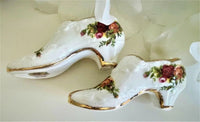 Royal Albert Old Country Roses Shoe - Exquisite Homewares 