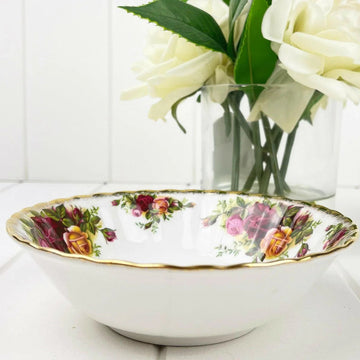 Royal Albert Old Country Roses Soup or Cereal Bowl - Exquisite Homewares 