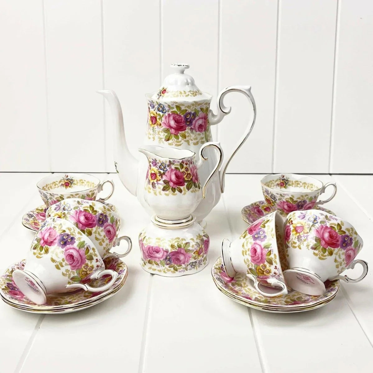 Royal Albert Serena Demitasse Duo - Exquisite Homewares 