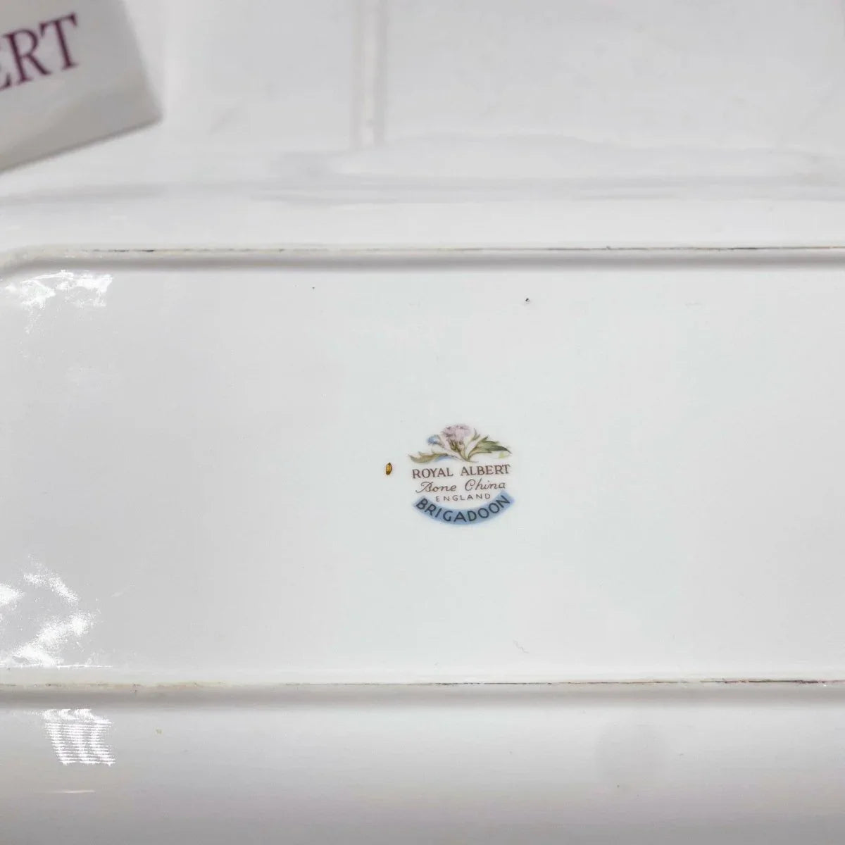 Royal Albert Vintage Brigadoon Sandwich Tray - Exquisite Homewares 