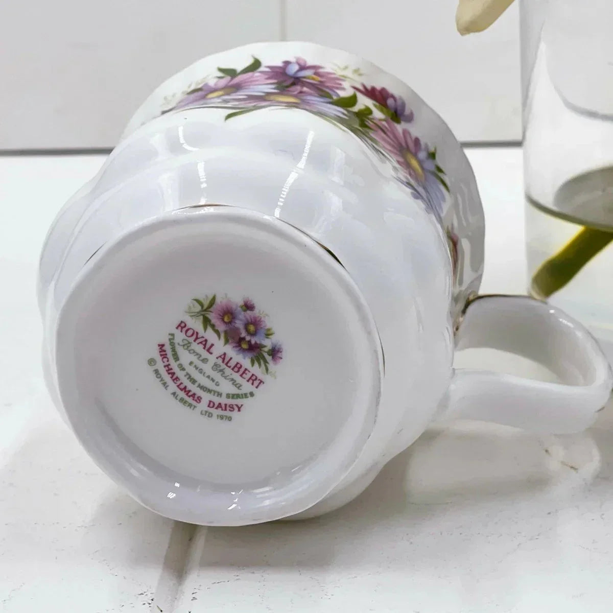 Royal Albert Vintage Flower of the Month Mug - September - Exquisite Homewares 