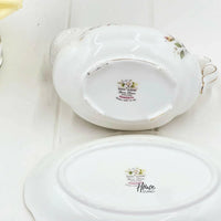 Royal Albert Vintage Haworth Gravy Boat and Saucer - Exquisite Homewares 