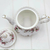 Royal Albert Vintage Lavender Rose Large Teapot - Exquisite Homewares 