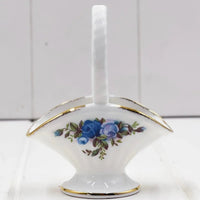 Royal Albert Vintage Moonlight Rose Basket - Exquisite Homewares 