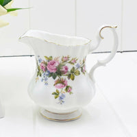 Royal Albert Vintage Moss Rose Creamer - Exquisite Homewares 