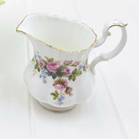Royal Albert Vintage Moss Rose Creamer - Exquisite Homewares 