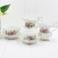 Royal Albert Vintage Moss Rose Creamer - Exquisite Homewares 