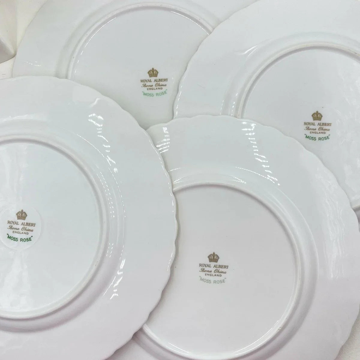 Royal Albert Vintage Moss Rose Salad Plate - Exquisite Homewares 