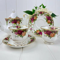 Royal Albert Vintage Old Country Roses Duo - Exquisite Homewares 