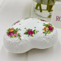 Royal Albert Vintage Old Country Roses Heart Pomander - Exquisite Homewares 