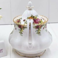 Royal Albert Vintage Old Country Roses Large Teapot - Exquisite Homewares 