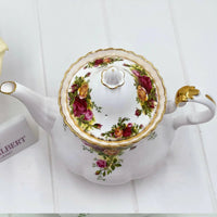Royal Albert Vintage Old Country Roses Large Teapot - Exquisite Homewares 