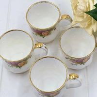 Royal Albert Vintage Old Country Roses Mugs (set 4) - Exquisite Homewares 