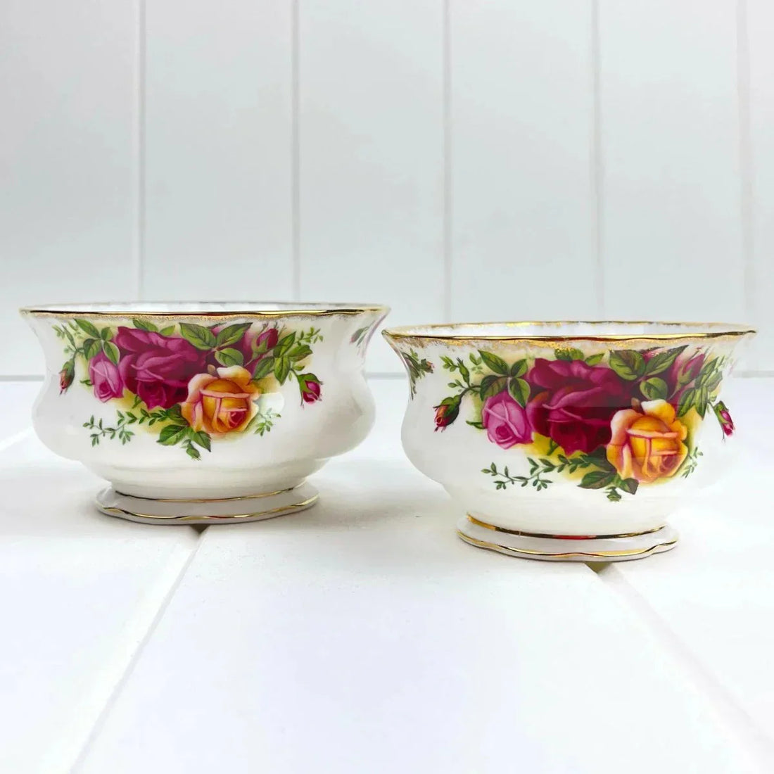 Royal Albert Vintage Old Country Roses Sugar Bowl - Exquisite Homewares 