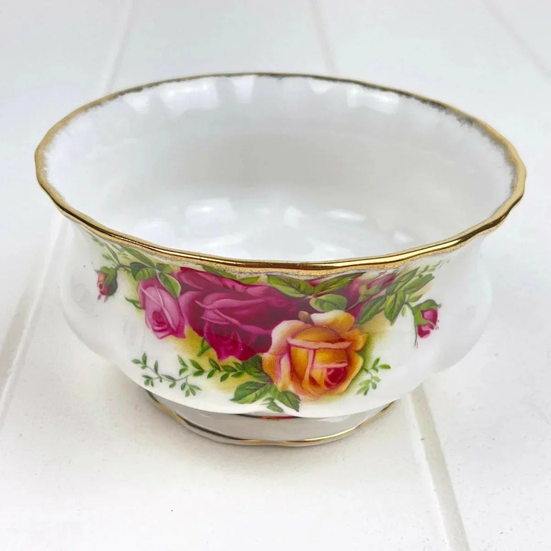 Royal Albert Vintage Old Country Roses Sugar Bowl - Exquisite Homewares 
