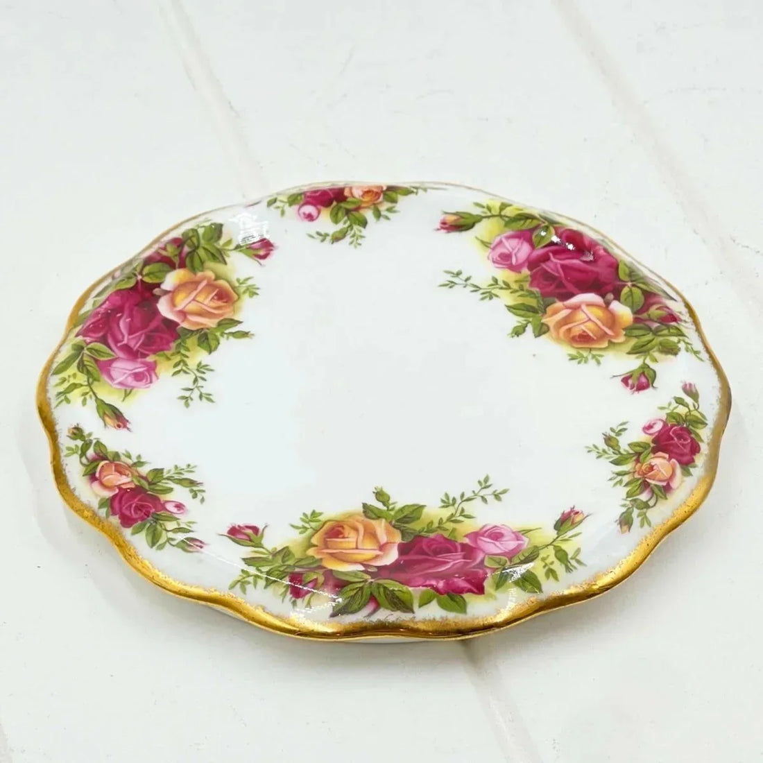 Royal Albert Vintage Old Country Roses Trivet / Pot Stand - Exquisite Homewares 