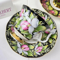 Royal Albert Vintage Provincial Flowers -Ladies Slipper Duo - Exquisite Homewares 