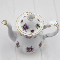 Royal Albert Vintage Sweet Violets Medium Coffee Pot - Exquisite Homewares 
