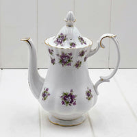 Royal Albert Vintage Sweet Violets Medium Coffee Pot - Exquisite Homewares 