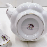 Royal Albert Vintage Sweet Violets Medium Coffee Pot - Exquisite Homewares 