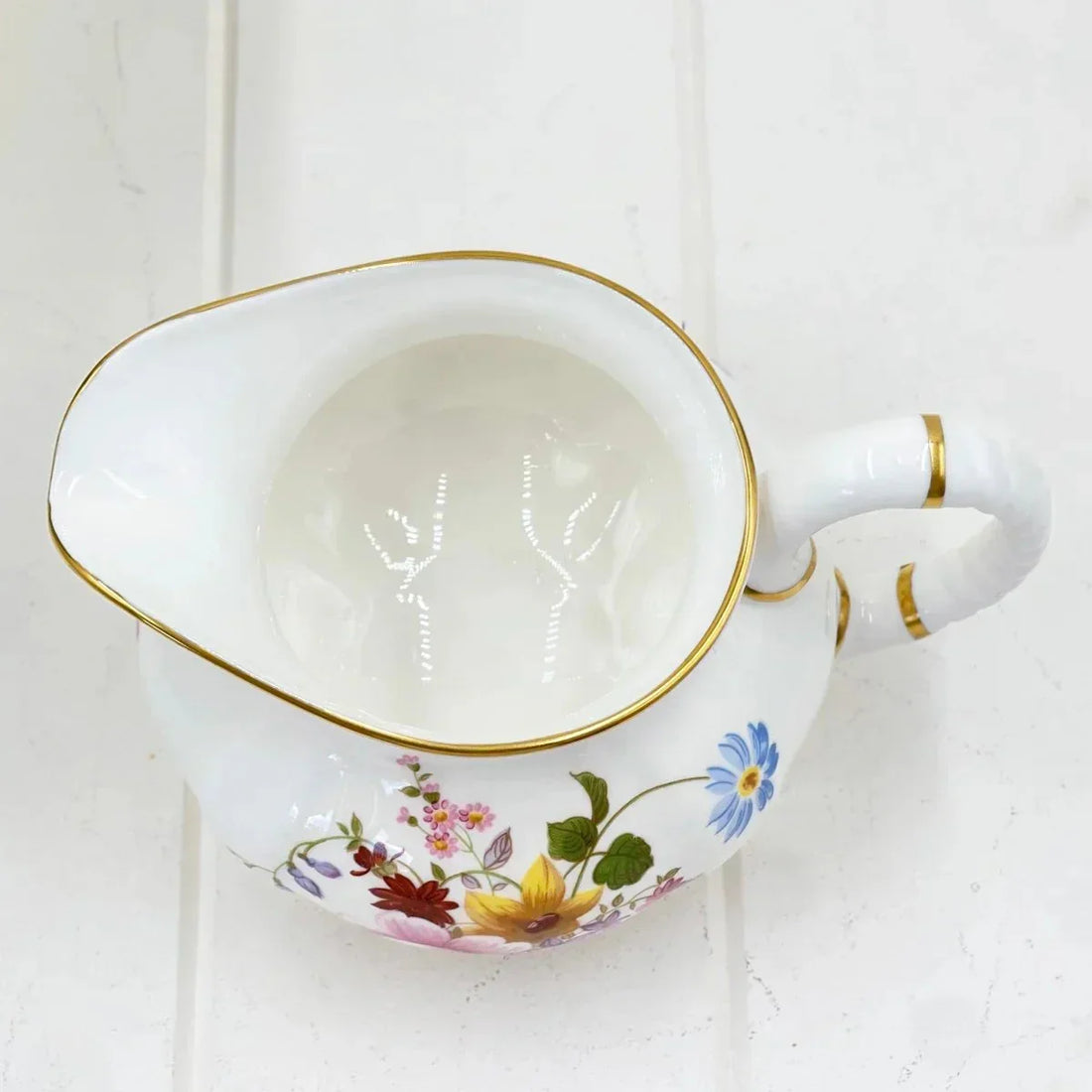 Royal Crown Derby Derby Posies Gravy Boat - Exquisite Homewares 