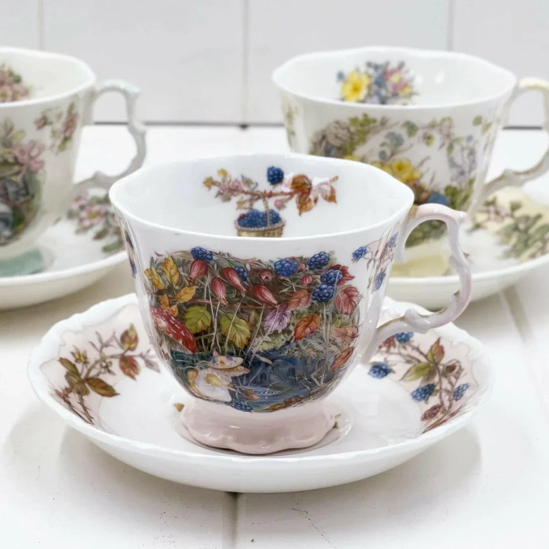 Royal Doulton Brambly Hedge Seasons Duo - Autumn - Exquisite Homewares 