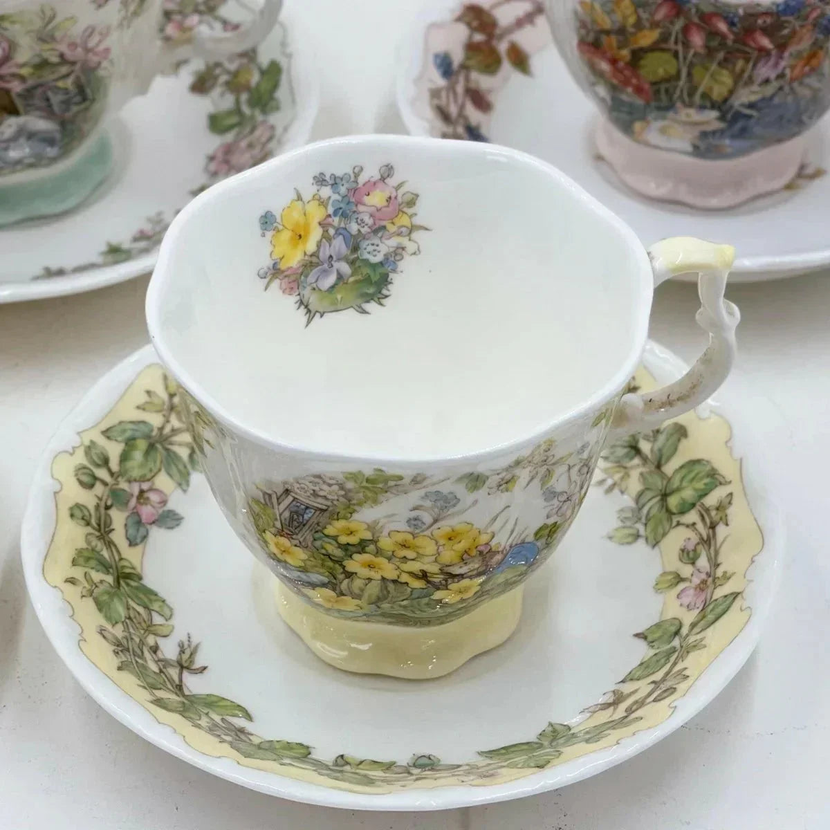 Royal Doulton Brambly Hedge Seasons Duo - Spring - Exquisite Homewares 