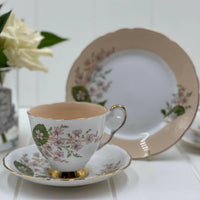 Royal Stafford Vintage London Pride Peach Colourway Trio - Exquisite Homewares 