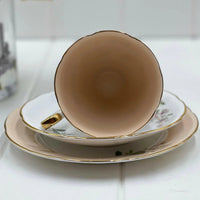 Royal Stafford Vintage London Pride Peach Colourway Trio - Exquisite Homewares 