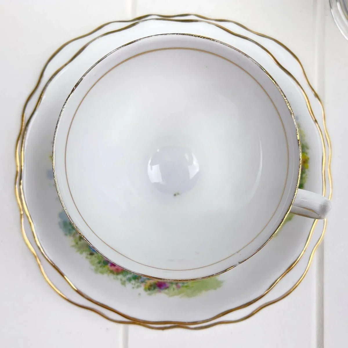 Royal Vale Vintage Country Cottage Trios x 2 - Exquisite Homewares 