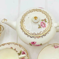 Salisbury Dijon Teapot, Sugar and Creamer - Exquisite Homewares 