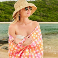 Sand Free Beach Towel - Daisy - Exquisite Homewares 