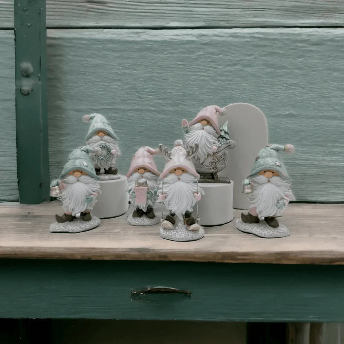 Santa Gnome Decorations - Exquisite Homewares 