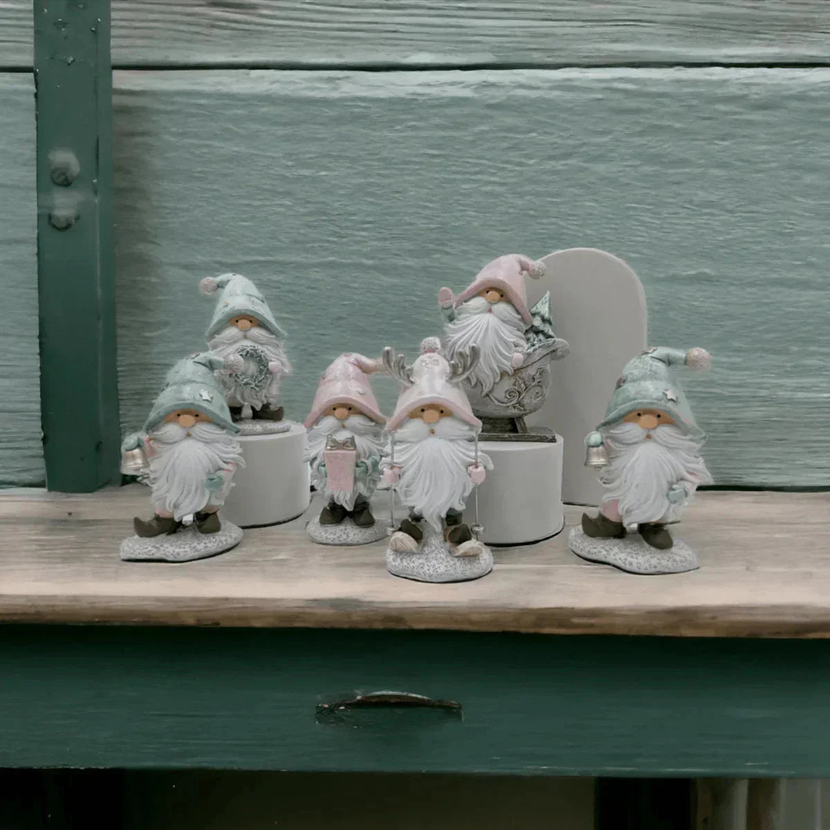 Santa Gnome Decorations - House Journey