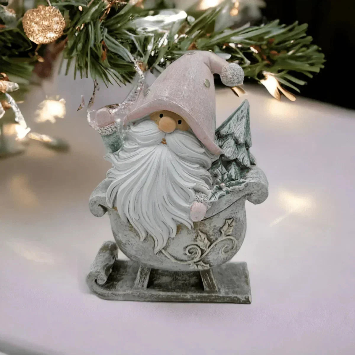 Santa Gnome Decorations - House Journey
