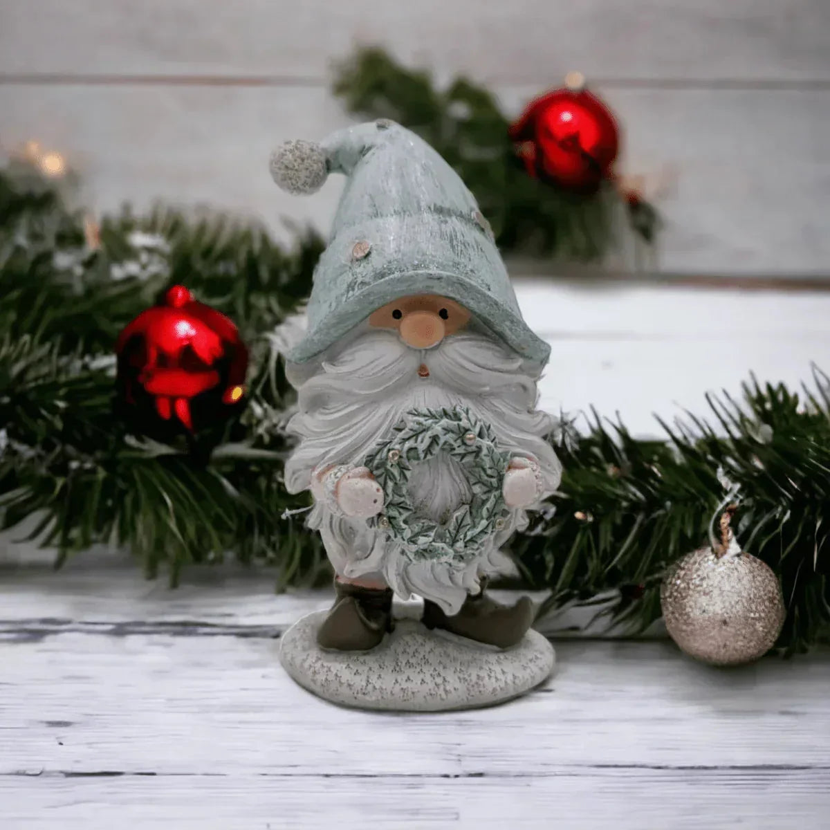 Santa Gnome Decorations - House Journey