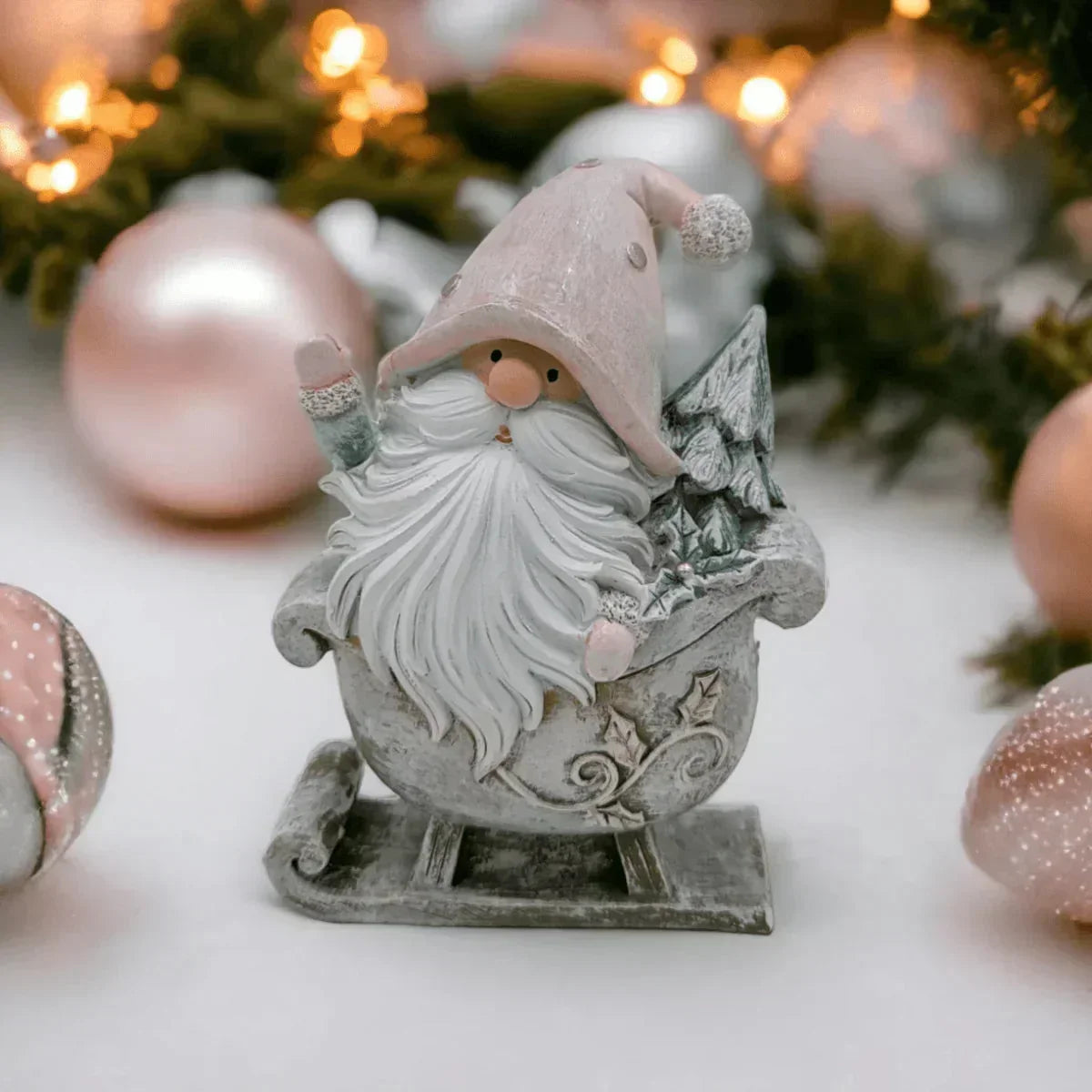 Santa Gnome Decorations - House Journey