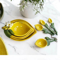 Set of 4 Limone Measuring Spoons - House Journey