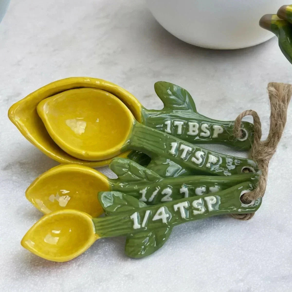 Set of 4 Limone Measuring Spoons - House Journey