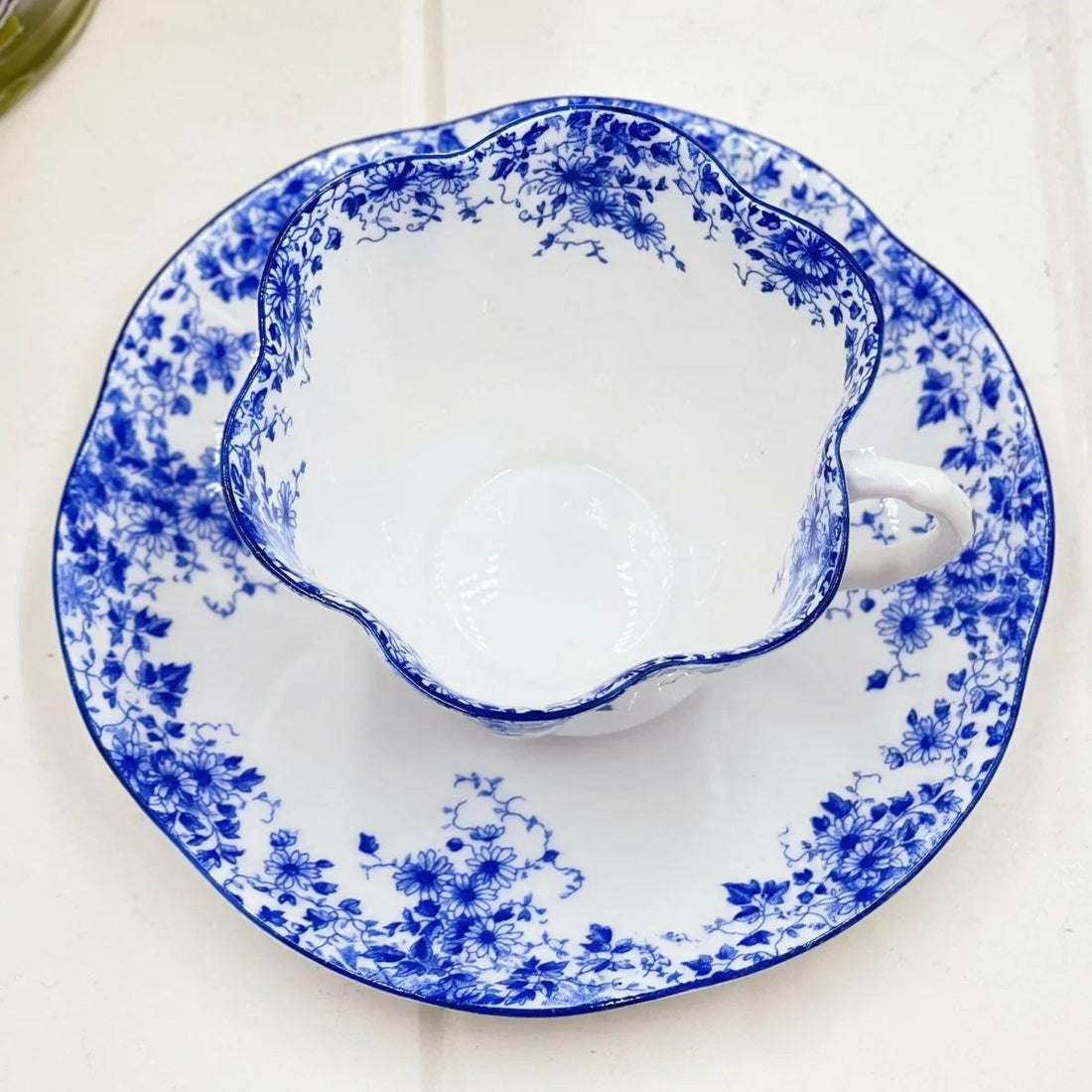 Shelley Dainty Blue Duo - Exquisite Homewares 