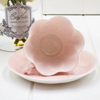Shelley Dainty Pastel Pink Duo - Made in England - Exquisite Homewares 