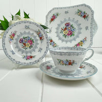 Shelley Vintage Crochet 13303 Trio - Exquisite Homewares 