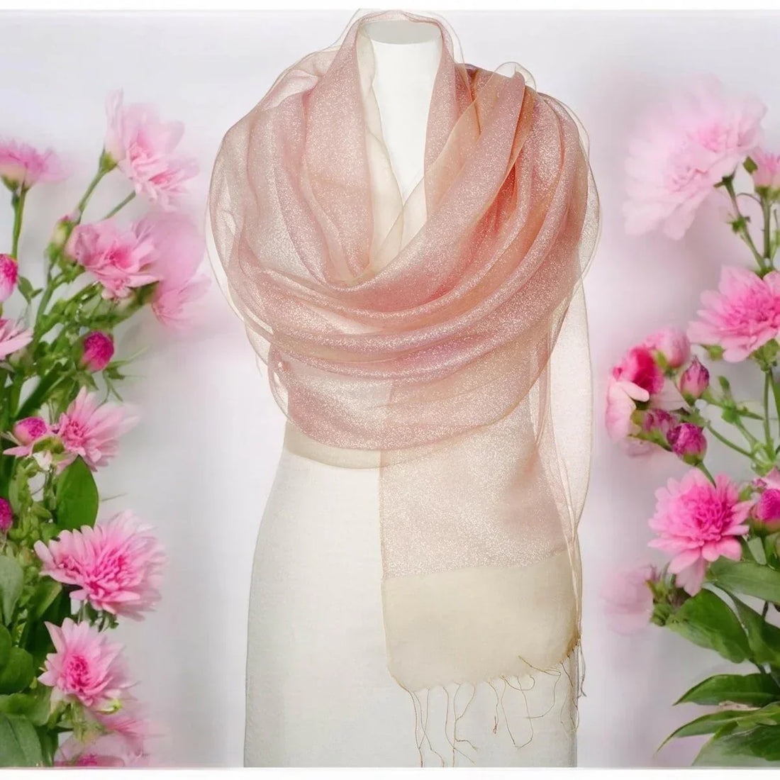 Shimmer Wrap - Blush