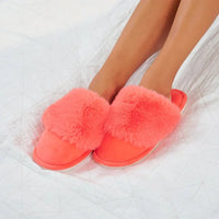 Slipper - Cosy Luxe - Melon - House Journey