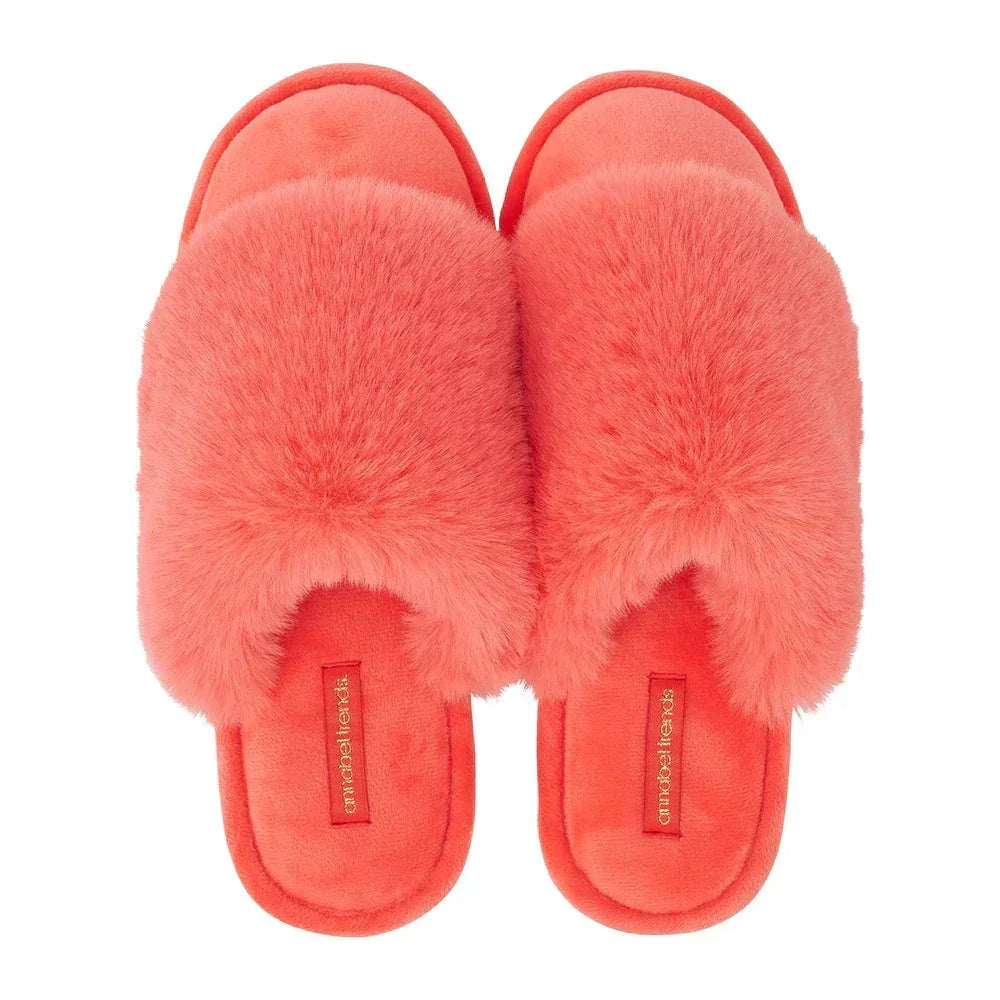Slipper - Cosy Luxe - Melon - Exquisite Homewares 
