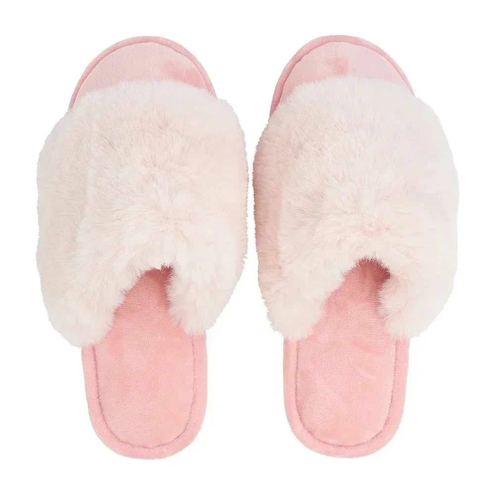 Slippers - Cosy Luxe - Pink Petal - House Journey