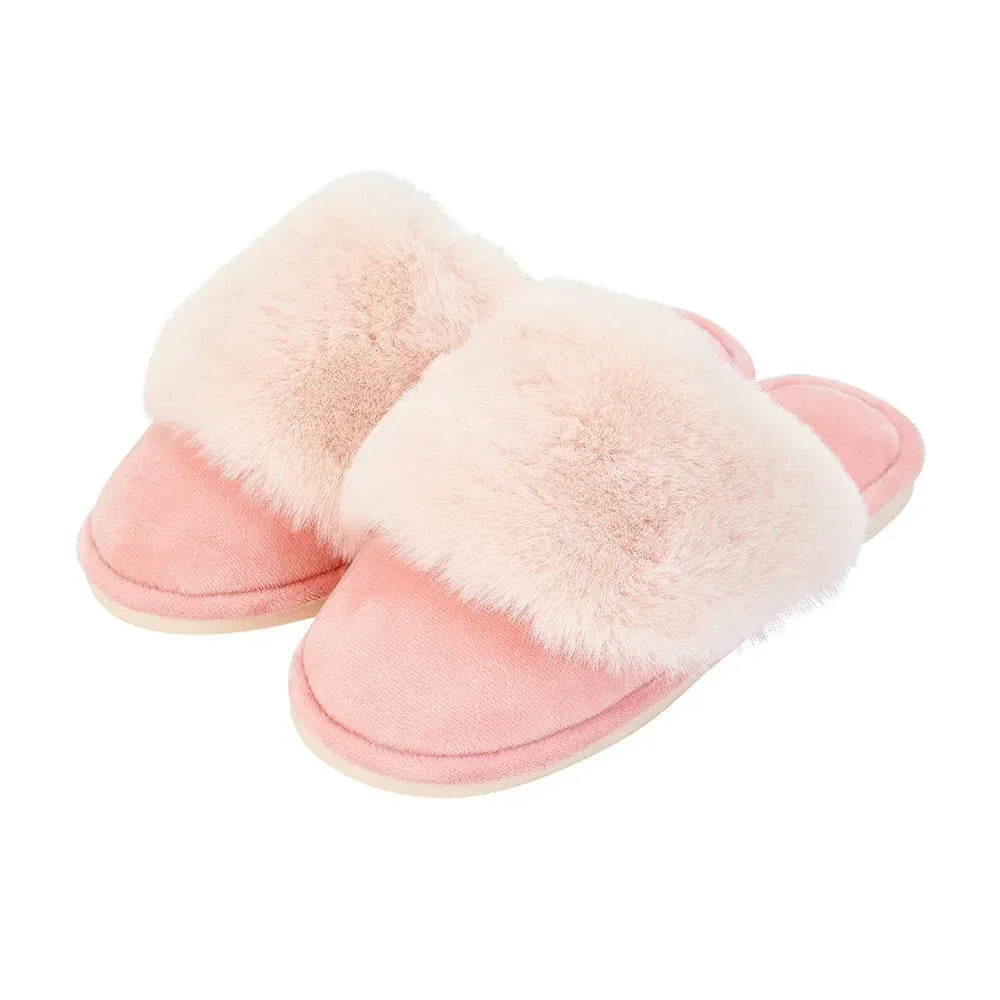 Slippers - Cosy Luxe - Pink Petal - Exquisite Homewares 