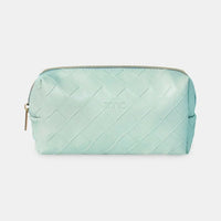 Small Beauty Bag - Woven Teal - House Journey